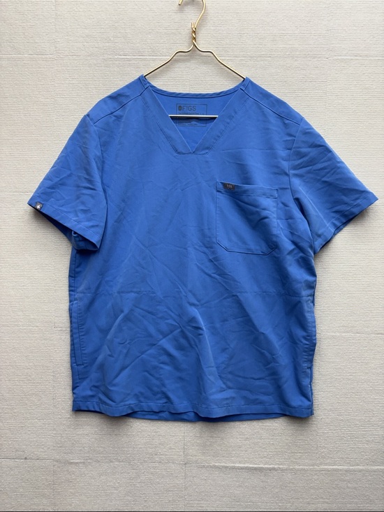 Figs Other - Figs | Men's Blue V-Neck Scrub Top large